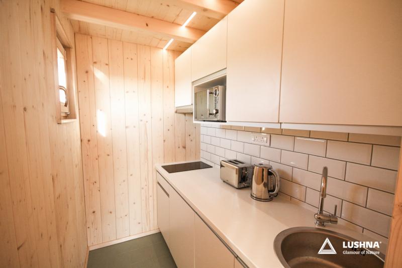 Lushna Suite Lux glamping cottage cabin pod wooden UK