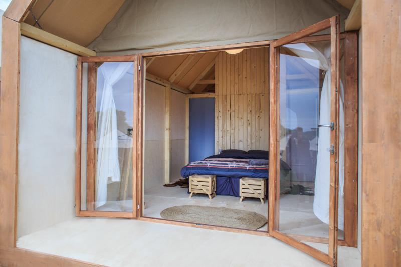 lushna suite popup cabin loft festival glamping